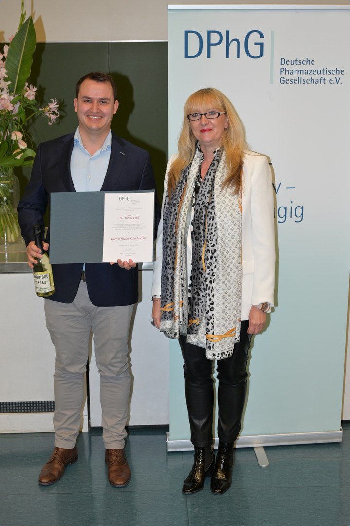 Carl Wilhelm Scheele Prize for Dr. Tobias Claff