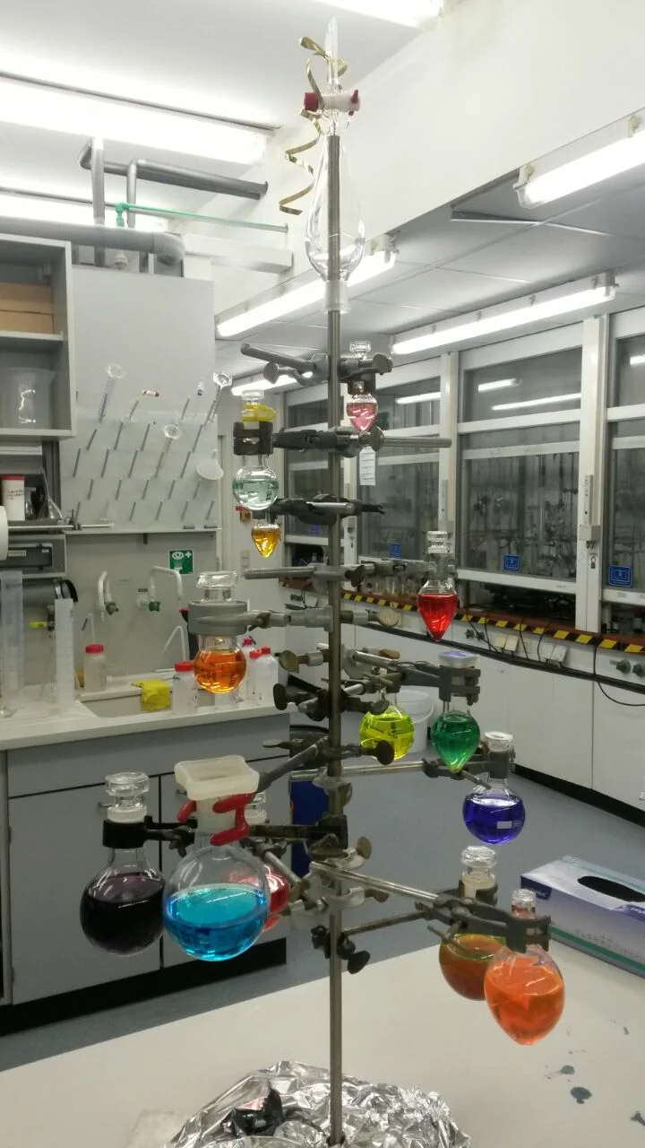 Chemical christmas tree